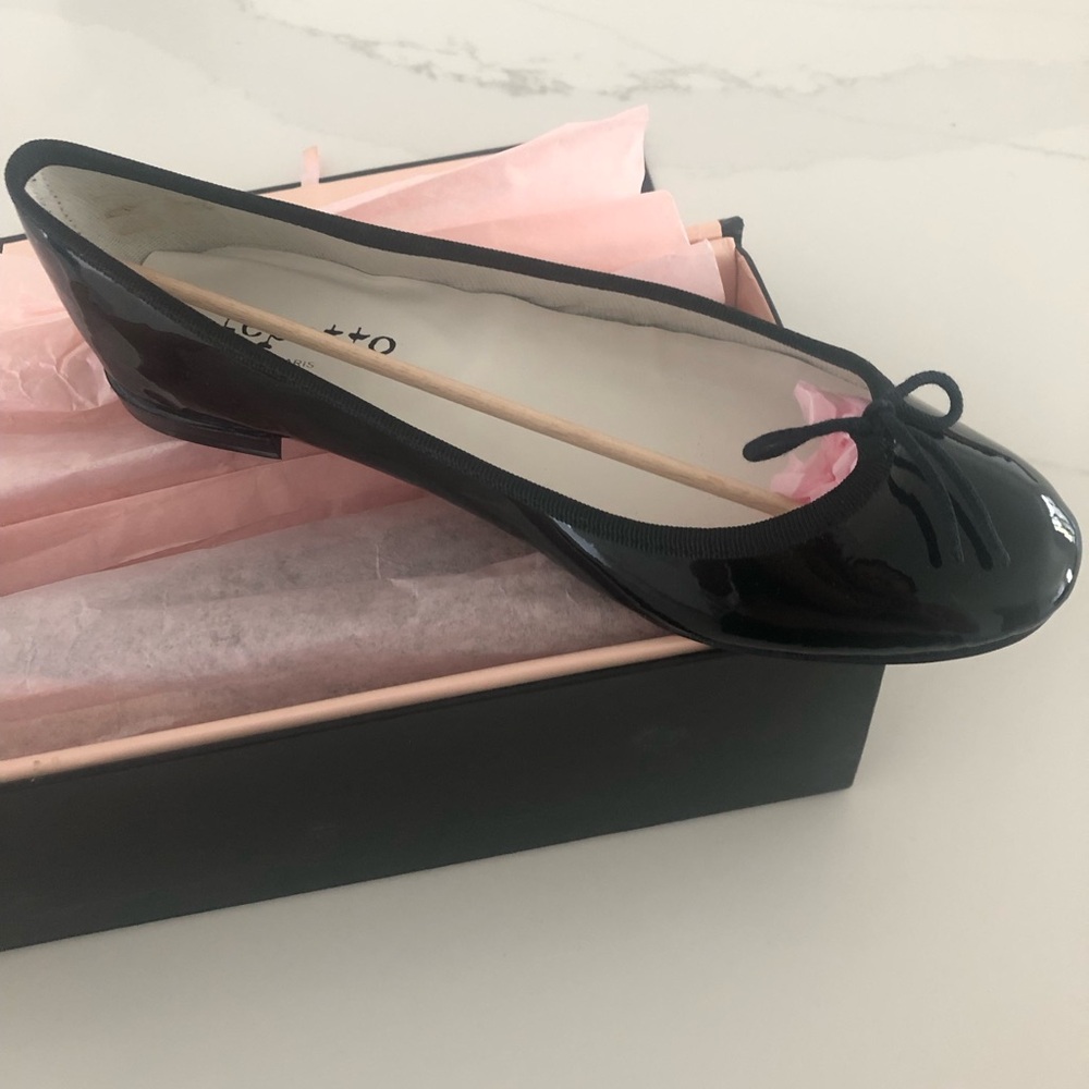 Repetto Patient Black Flat shoes